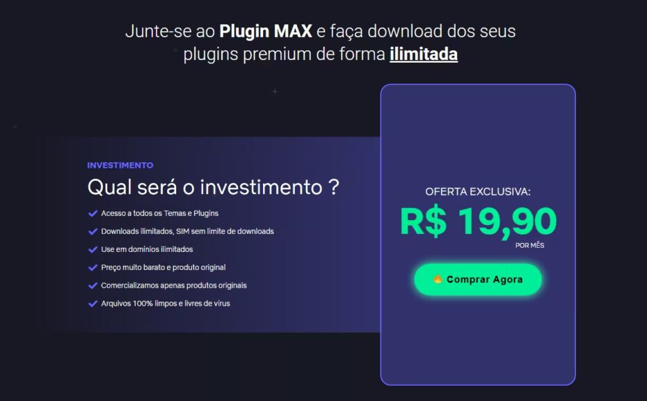 Principais Benefícios da Plugin Max